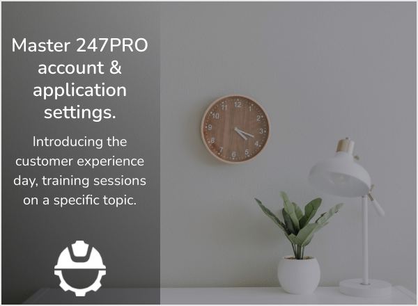 Introducing the customer experience day! Master your 247PRO account and applications settings. - mailchi.mp/247pro/master-… #estimatingsoftware #constructionestimator #estimatingdemo