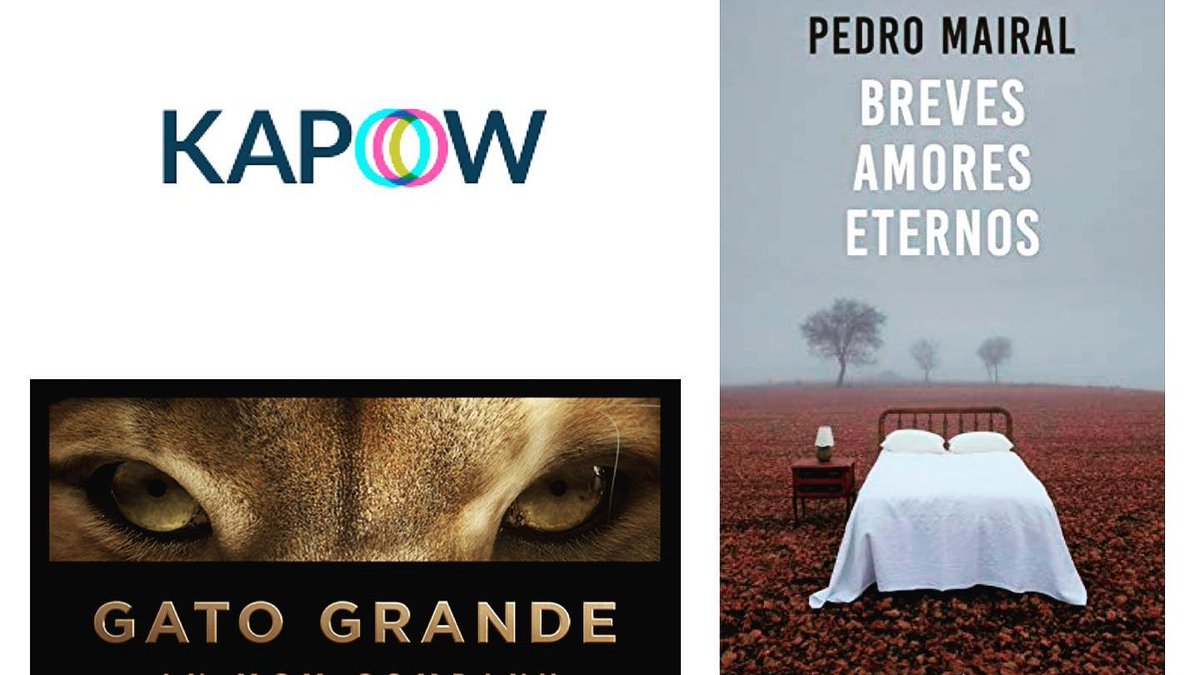 Estamos felices de anunciar nuestra más reciente coproducción con la gran compañía Argentina #Kapow para la adaptación del libro “Breves Amores Eternos” del afamado autor Pedro Mairal. Habrá más noticias pronto!