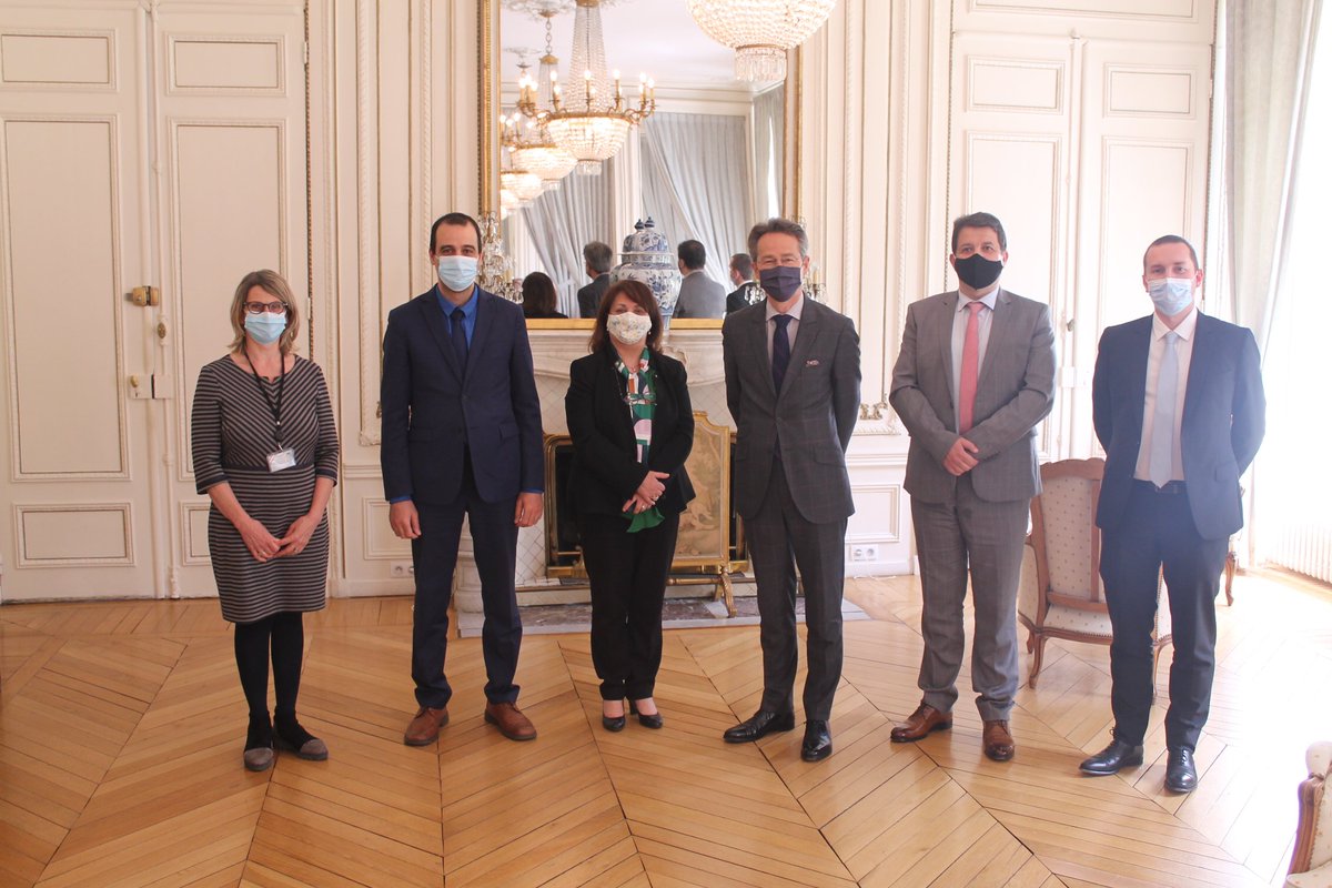 consalgMetz's tweet photo. Un grand merci a M. Stephane ROUVÉ, Préfet de l'Aube, pour l'accueil chaleureux et l'intérêt manifesté pour la promotion et le raffermissement des relations entre les services consulaires et la Prefecture. https://t.co/3PiA4CQu7s