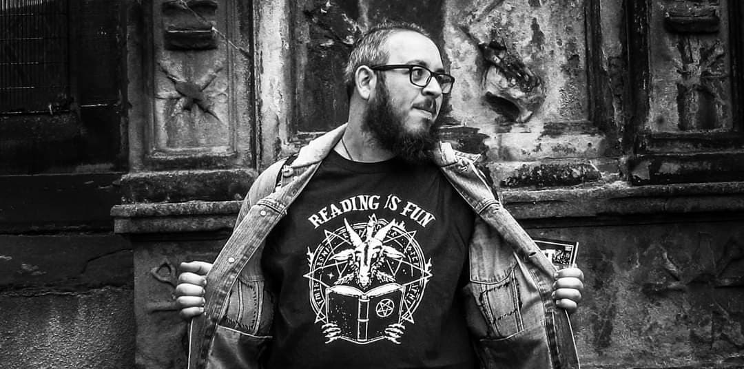 SatanicSH's tweet photo. On our latest episode, @SimonWiddopPoet stops by Study Hall to chat about his background and poetry collections- Sending A Drunk Test Whilst Sober and The Poet From The Black Lagoon! We had a great time!
#satanicstudyhall #podcast #hailsatan #satanism
https://t.co/en0nvsFwbn https://t.co/2uSbk2ZjfM