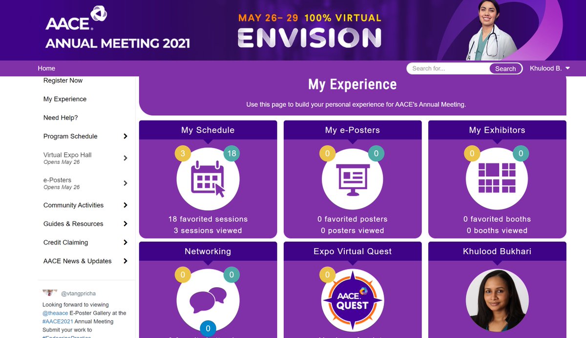 Favorite sessions picked out and ready to go! #AACE2021 #livetweeter #teamdiabetes #endotwitter #MedTwitter