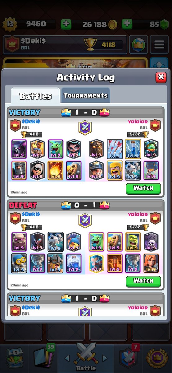 DekiSmeki1389's tweet photo. Стари вук је још у пуној снази!
Im happy with my perfomance and im glad that i could help my team to win in important match in @RoyaleBalkan, ggs to our opponents #АјдеРС 
@Milan__Cr @Choda253 @BokiLava ❤️ https://t.co/zqyByVAAPh