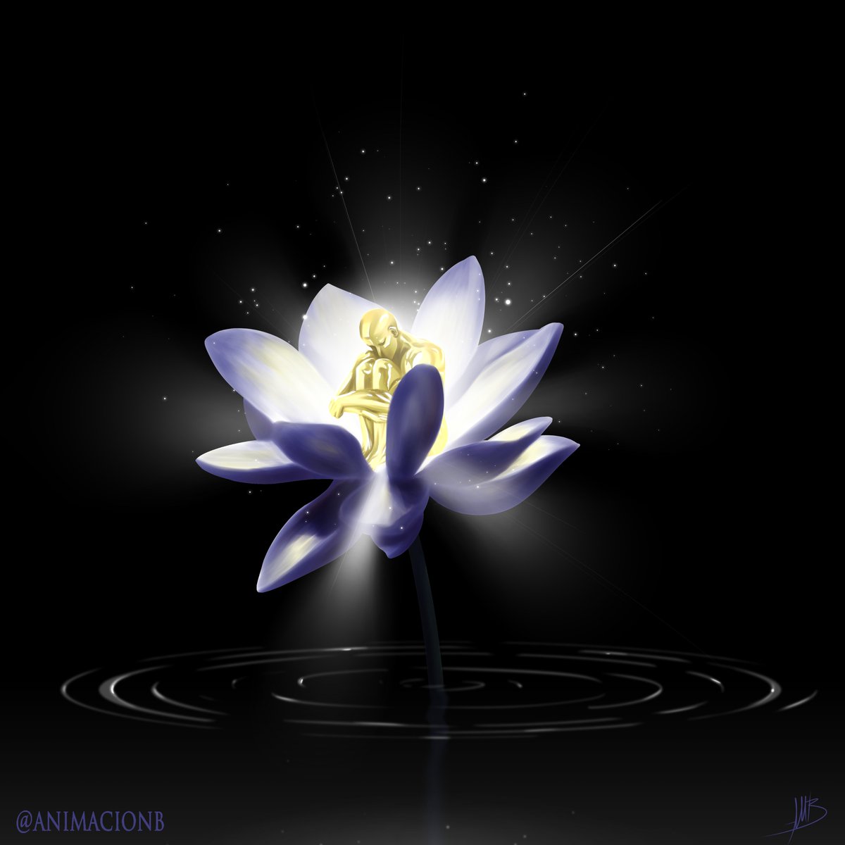 AniMaticB's tweet photo. En un principio nada existía, excepto las profundas y oscuras aguas del #Nun.(...) Pero muy dentro de ellas flotaba un huevo perfecto. Y atrapado dentro de ese huevo perfecto había una solitaria chispa de vida. De repente, de forma inexplicable, el huevo se abrió. https://t.co/zWGaqh5A79