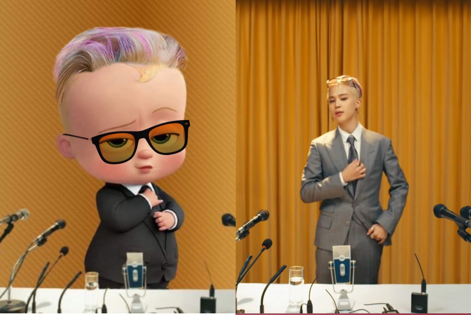 パクジミンjp応援団 Parkjiminjapan 映画ボスベイビーの続編 アニメ ボス ベイビー のボスベイビー役を担当したアメリカ人声優のjp Karliak氏 ジミンがファンからボス ベイビーと比較されたツイートに Oh Yeah I See It えぇ うん わかったよ と