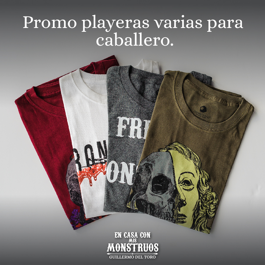 encasamonstruos's tweet photo. Lúcete con las increíbles playeras Oficiales de #EnCasaConMisMonstruos 🏠👹

Llévate esta promo de 4 playeras para caballero a precio especial de $400

¡No dejes pasar la oportunidad! 

¡Que no te las ganen! 😱 

Adquiérelas aquí 👇
https://t.co/uC6JKiYT7w https://t.co/RerFRe7iAw