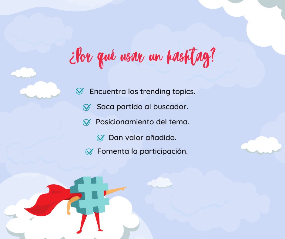 ¿Sabes la importancia del #Hashtag? Ayudan a impulsarte si sabes utilizarlos de la forma correcta 😉