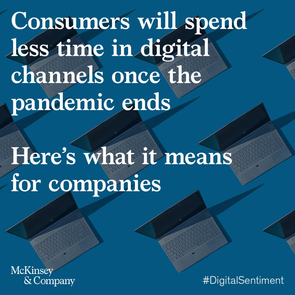 McKinsey's tweet photo. Digital channels were the safest way for consumers to interact with businesses last year. What comes next? https://t.co/GI7Rd2DNiK
#DigitalSentiment #Europe #ConsumerInsight #Digital #McKinseyDigital https://t.co/7x6bvioM9w