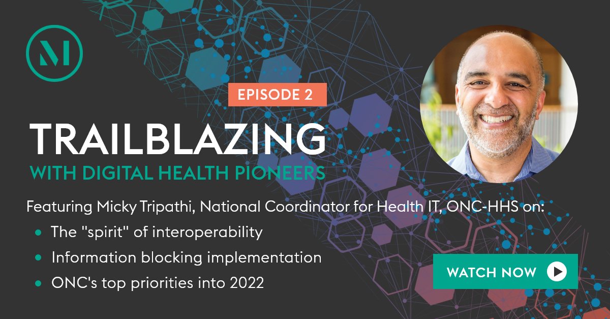 McDermottLaw's tweet photo. Wondering what's on the horizon for #interoperability? Curious about innovation opportunities in #healthIT? @mickytripathi1, @ONC_HealthIT Chair, joins us for a candid conversation about these issues &amp; more. Watch the interview: https://t.co/s1Dc1FZf33
#OfDigitalInterest https://t.co/aCieWTbpVo