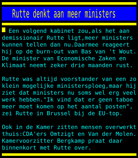 Kabinetsformatie2021