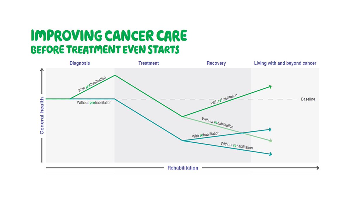 SurreySussexCA's tweet photo. We've launched a project to scope the provision of prehab &amp; rehab services for people with #Cancer across the alliance footprint and are delighted to be working with @Junedavis44 of @Allied_Health_S and have @Annepike19 from @FountainCentre as our project chair. Watch this space! https://t.co/GxE9oyDSk9