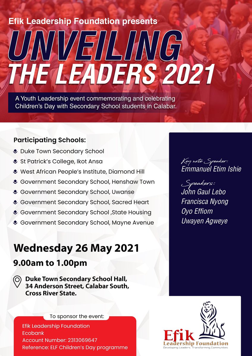 Efik Leadership Foundation tweet media