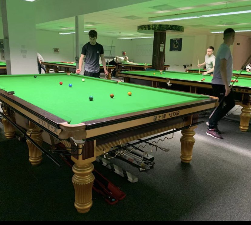 Vics_Snooker's tweet photo. All nine tables have been full all day and still are at 6.30pm.
We have very limited availability over the next few weeks.
We are also open into the evening, which the players really appreciate. Contact us for more information.
#qschoolprep #sheffield #snooker #snookercity https://t.co/PDjfYxiozS