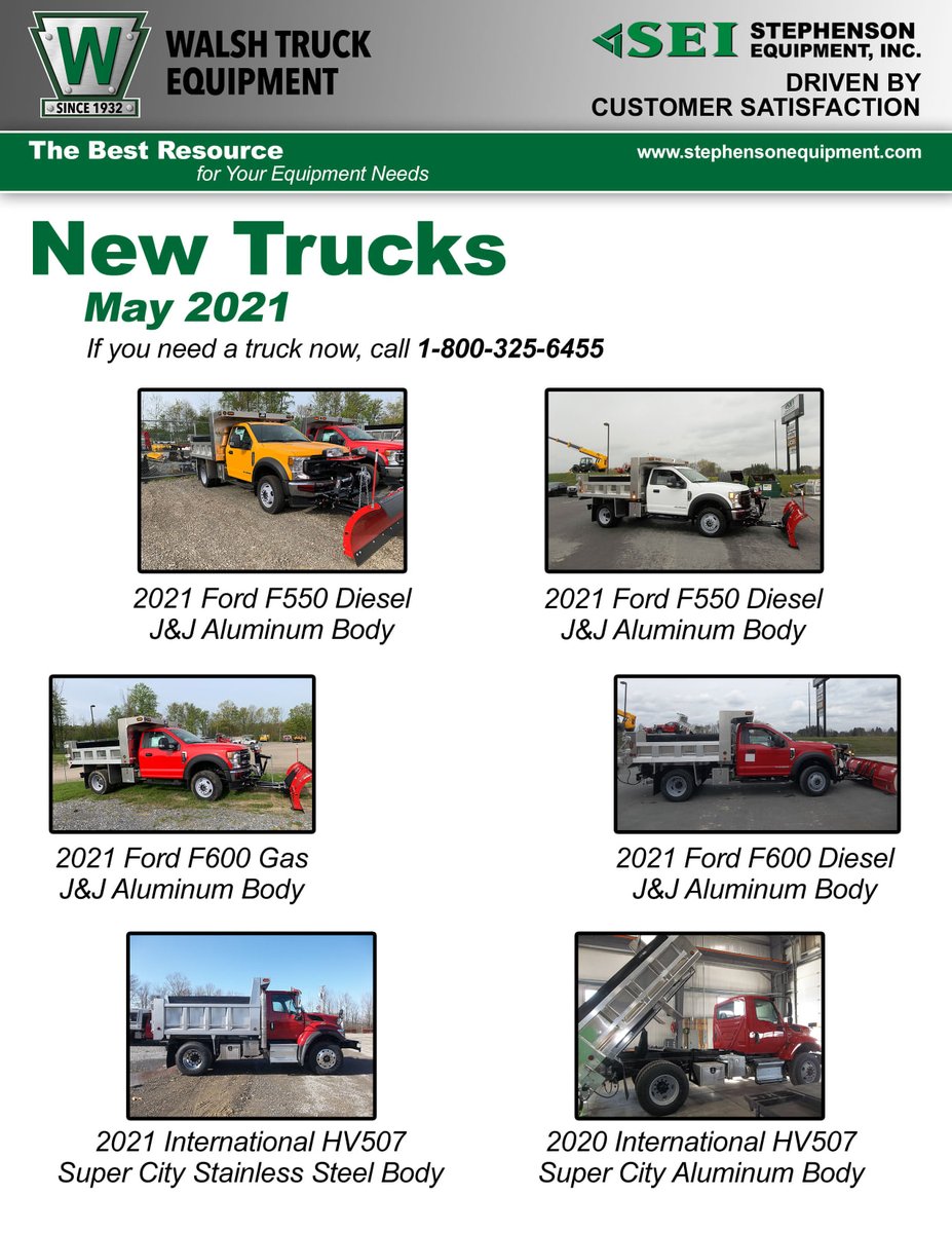 StephensonEquip's tweet photo. No wait times, trucks available now! https://t.co/5T3NOwxv2M https://t.co/UgEGqRt3S8