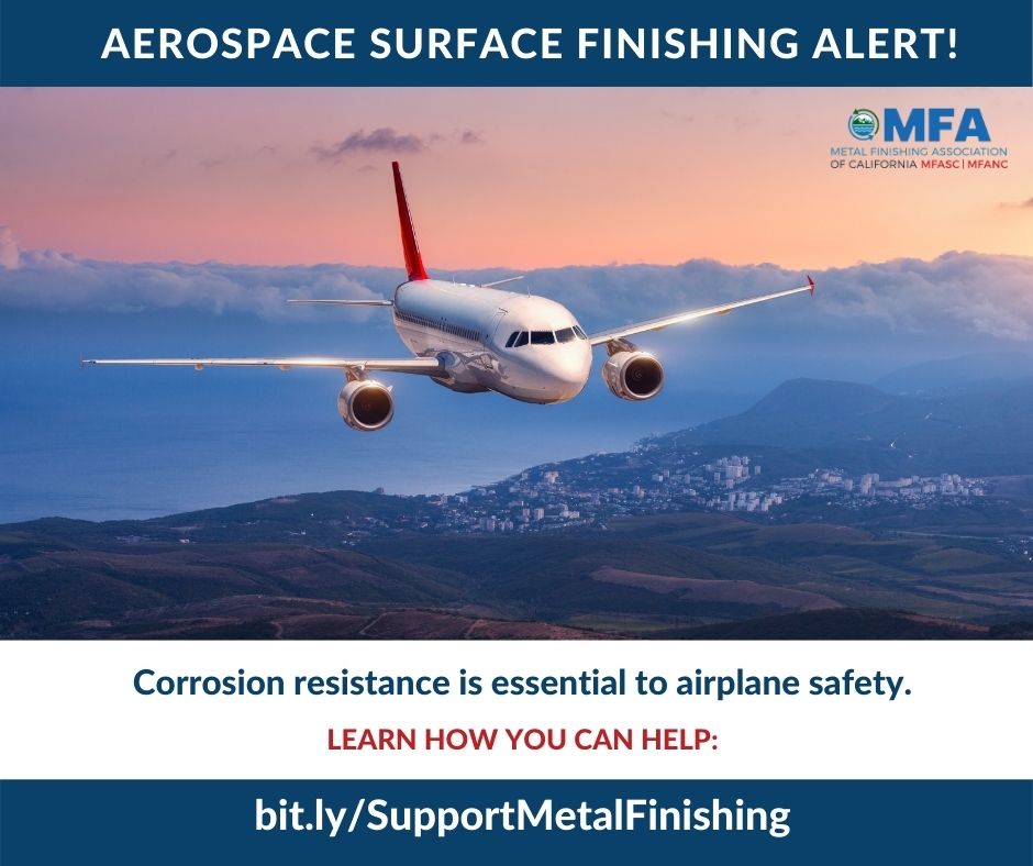 CARB's proposed chrome bans could be detrimental to the surface industry and the vital services it provides. The aerospace industry could face airplane safety issues. 

Please join our efforts➡️ bit.ly/SurfaceFinishi… 
Contribute ➡️ bit.ly/SupportMetalFi…