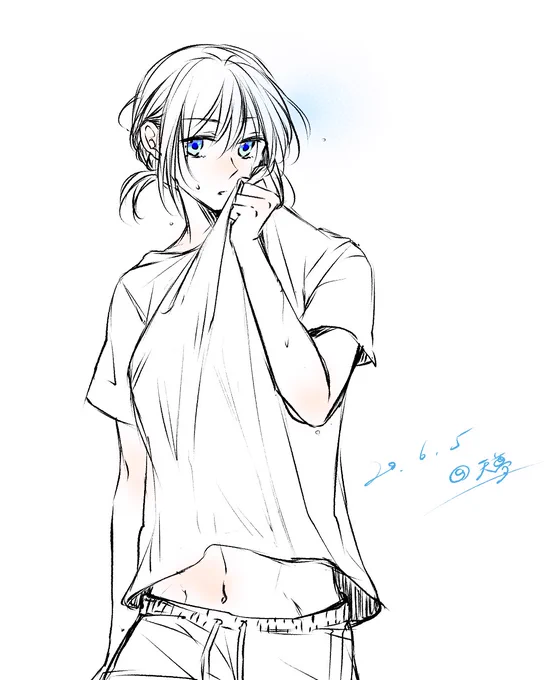 今日は(昨日)暑かったですね… ('、3_ヽ)_ 
