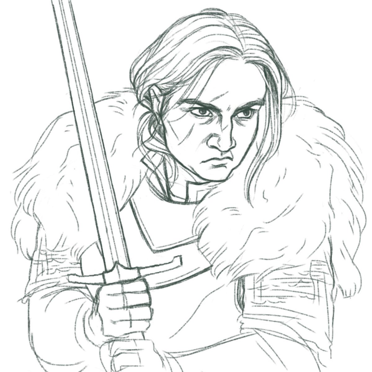 katillumination's tweet photo. #asoiaf sketch requests part 2!! Tyrion, the Green Grace, Wex Pyke, and Alysane Mormont https://t.co/M8epjWsKcG
