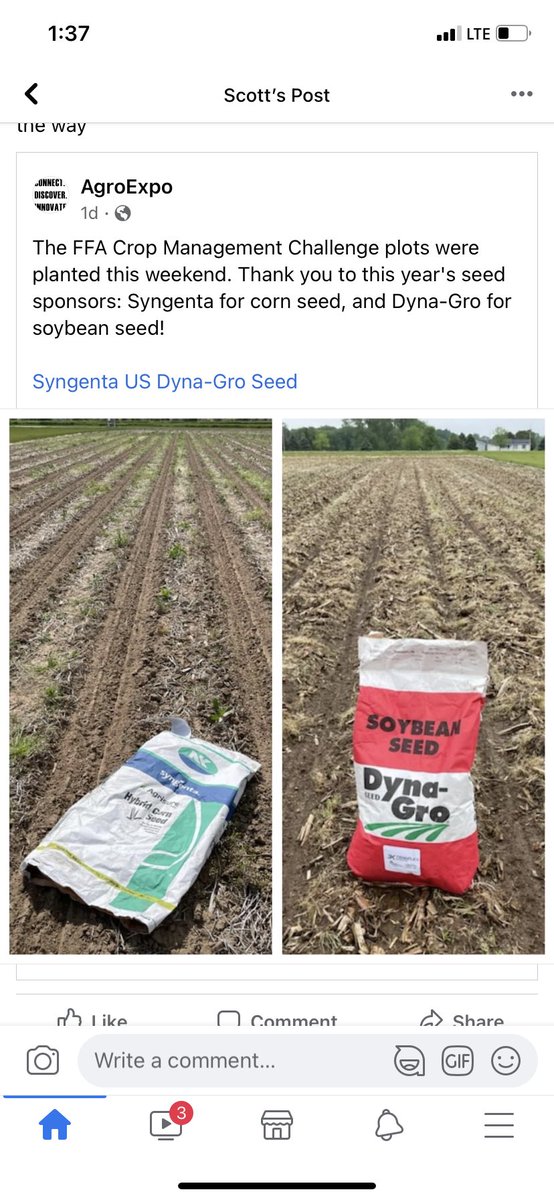 One of my favorite things about NK is our willingness to help the future of agriculture.  This FFA plot will help financially and educationally the future farmers and agriculture leaders of Michigan. @NKGreatLakes <a href="/Ryan_NK_OLeary/">Ryan O’Leary</a> <a href="/riehltimeagron2/">riehltimeagronomy</a> <a href="/LukeRivir/">Luke Rivir</a> @MorganKyburz_NK