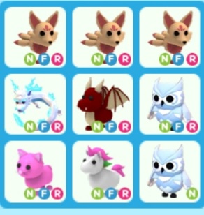 AngelDujardin's tweet photo. @NotClementine_ @PlayAdoptMe All theses for bat dragon? https://t.co/zZI9e7sVah