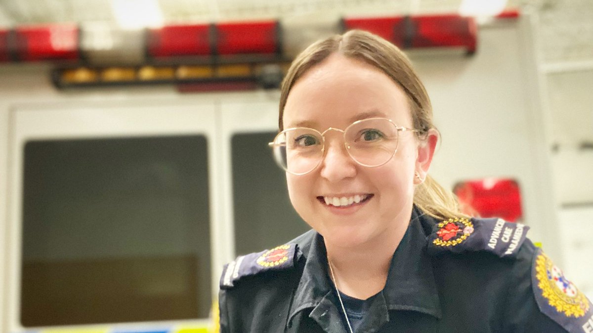 EHS_Alberta's tweet photo. Today we profile one of our Rural #Paramedics Beth-Ann who is an Advanced Care Paramedic with #YourEMS in the Central Zone. #PSWeek2021 #facesoftheFrontline https://t.co/8fMHcRpsKK