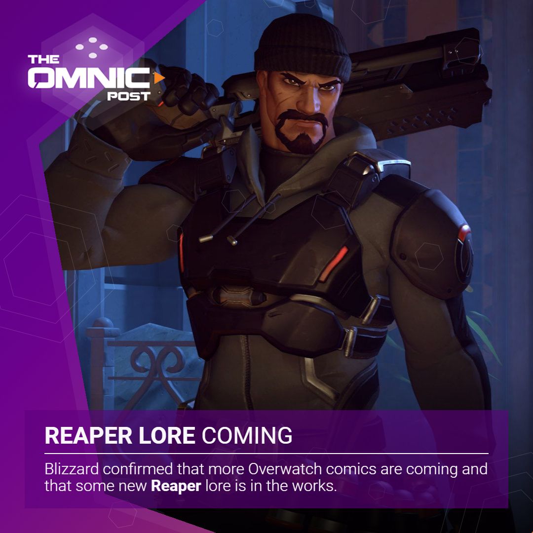 omnicpost's tweet photo. If that lore is going to be released as a comic, is unclear. But some more Reaper focussed stories are more than welcome.
#ama #reaper #comics #overwatchcomics #community #anniversary #gamer #contentcreator #followme #overwatchgame #overwatch #blizzard #overwatch2 https://t.co/m85i7OkenM