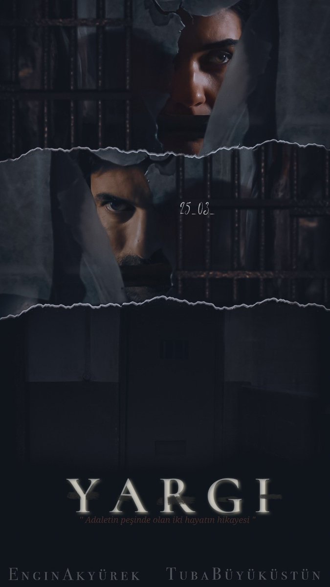 Y A R G I 🔗
¦ #EnginAkyürek ¦¦ #TubaBüyüküstün ¦
                       ¦ #EnTu ¦