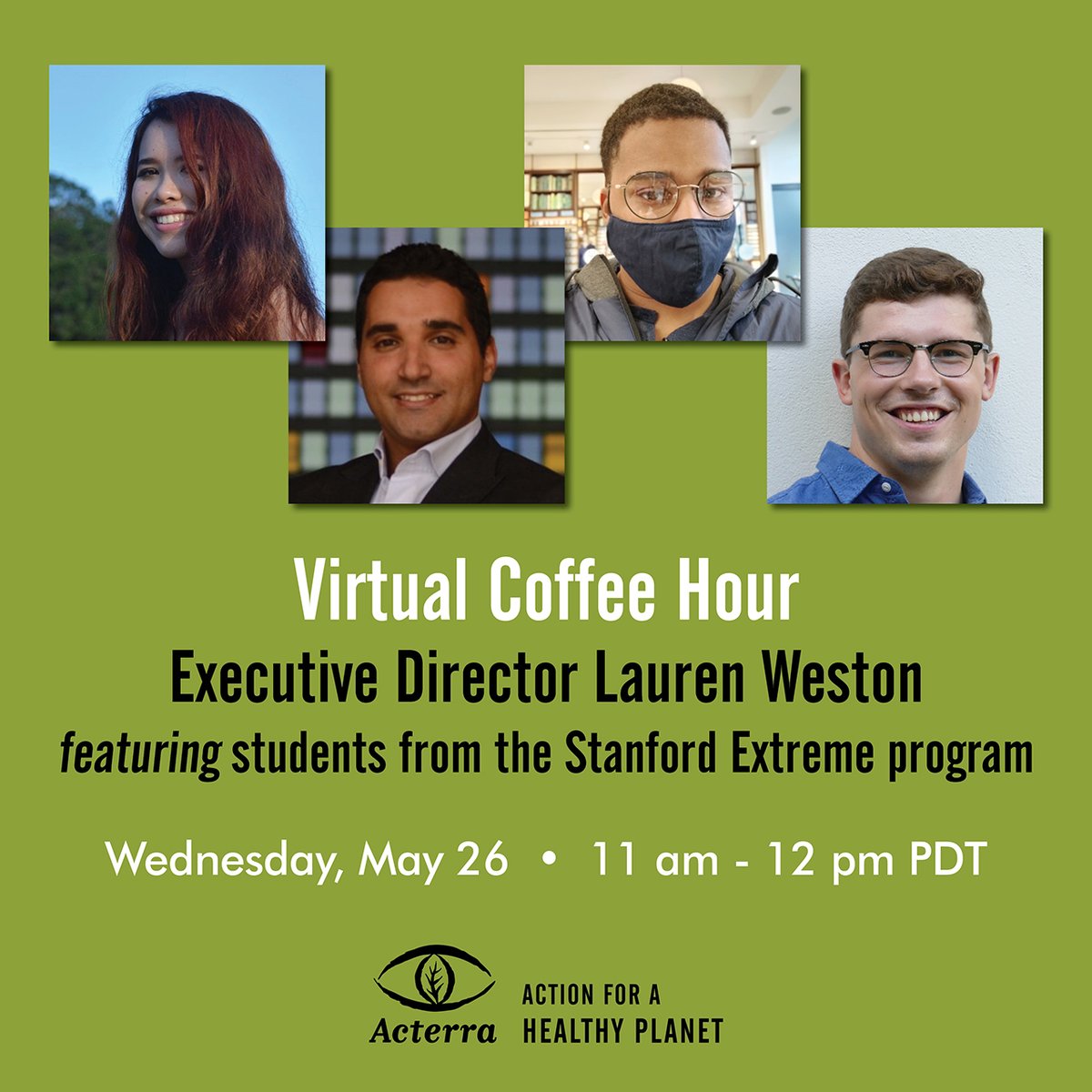 planetacterra's tweet photo. Interested in how home electrification relates to indoor air quality? Students from the interdisciplinary Stanford Extreme program, our partner for this year, will join us as guests at tomorrow's Coffee Chat. https://t.co/JTCwnd0Drn #electrification #climateaction #coffehour https://t.co/IrWOtjASeM