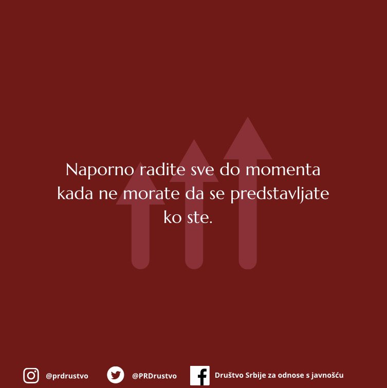 👉 Radite naporno.
••••••••••••••••••••
#how2pr #komunikacija2021 #dsoj #pr