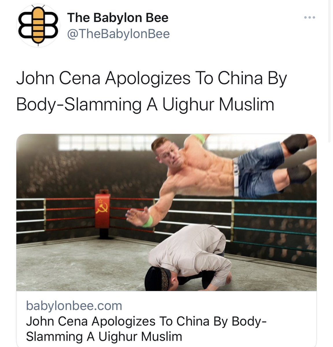 Lukewearechange's tweet photo. We don’t deserve the Babylon bee https://t.co/1AHoLwjhEe