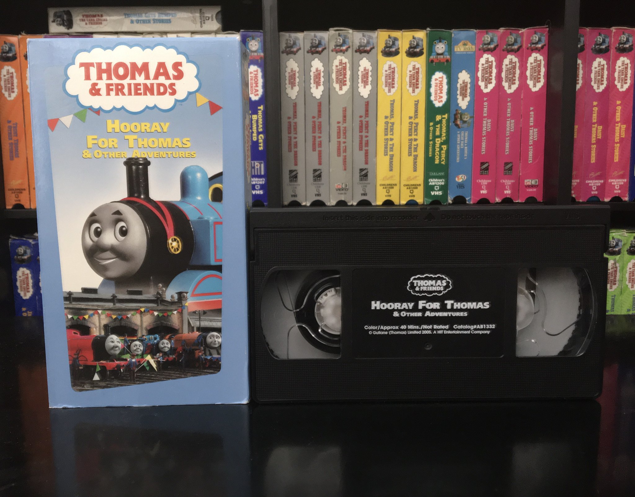 Thomas & Friends: Home Video Collection on X: "Hooray for Thomas (2005)  from the US Hooray for Thomas is the first US VHS/DVD to feature Season 7  episodes with Flange BQ title