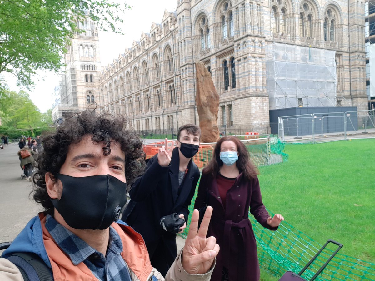 Alessio Fabbrini (@alessiofabbrini) on Twitter photo @Bridget_S_Wade <a href="/FlorentFayolle/">Florent Fayolle</a> <a href="/ES_UCL/">EarthSciences UCL</a> <a href="/NHM_London/">Natural History Museum</a>
Fun trip to the NHM!!! Cool science upcomin' 🔥 @Bridget_S_Wade <a href="/FlorentFayolle/">Florent Fayolle</a> <a href="/ES_UCL/">EarthSciences UCL</a> <a href="/NHM_London/">Natural History Museum</a>
Fun trip to the NHM!!! Cool science upcomin' 🔥