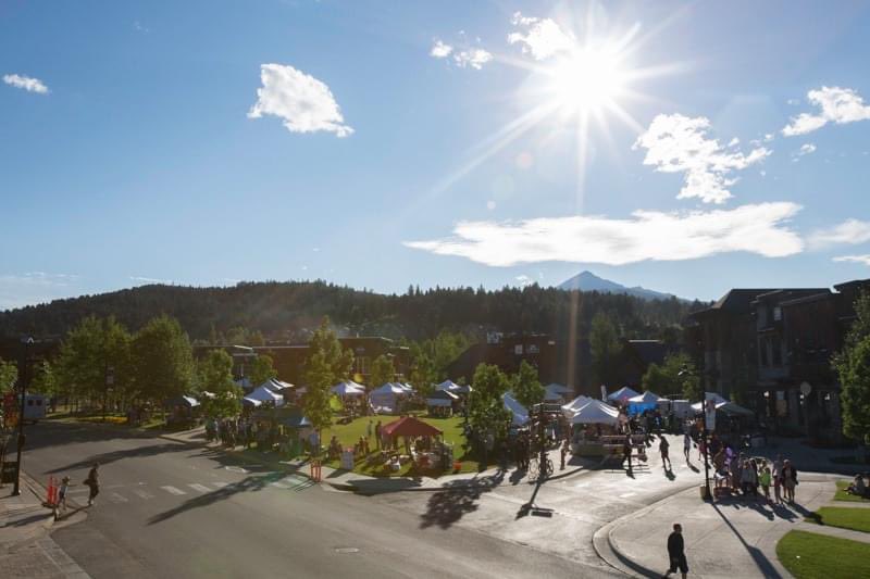 BigSkyTownCent's tweet photo. The seasons are about to change and just in time. The forecast is calling for 70's and sun as we kick off the summer season with the 13th Annual Big Sky Farmers Market. Join us next Wednesday, June 2 from 5-8 PM. #BigSkyLife #VisitBigSky https://t.co/vdwCUJtW6N