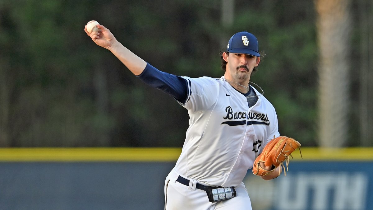 One of the best in the game - @RJ_Petit was recognized on the #BigSouthBSB's All-Conference First Team after finishing among the conference leaders in ERA, Opponent BA, Strikeouts, Wins, and Innings Pitched

#BucsBSB | #JoinTheSiege