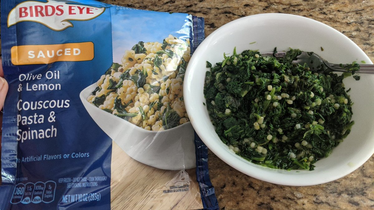 SnackMachineOne's tweet photo. Hey @BirdsEye what gives? I got a bowl of spinach. https://t.co/0Y4vYdCm5S