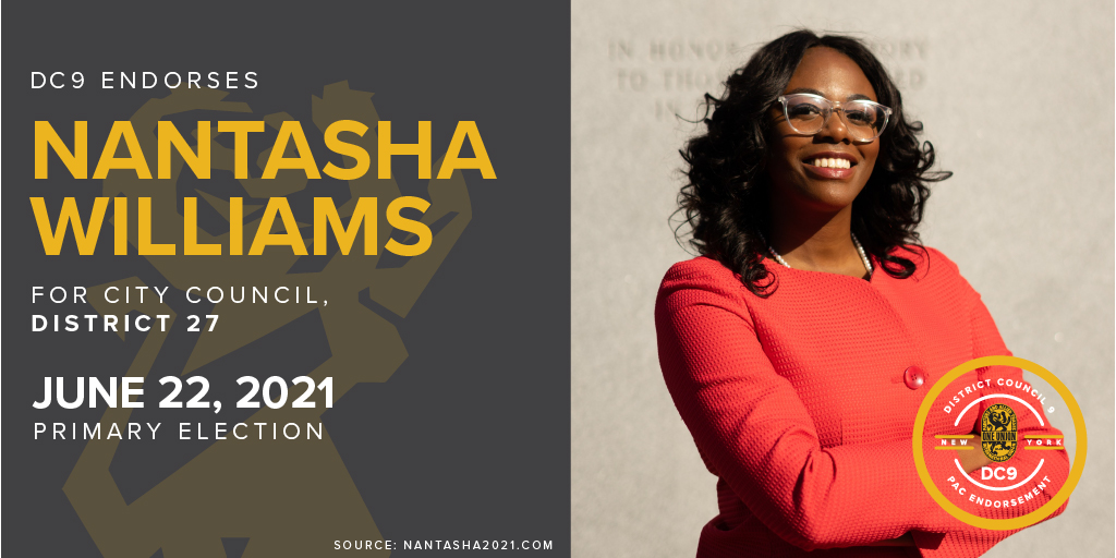 District Council 9 on Twitter "District Council 9 is proud to endorse