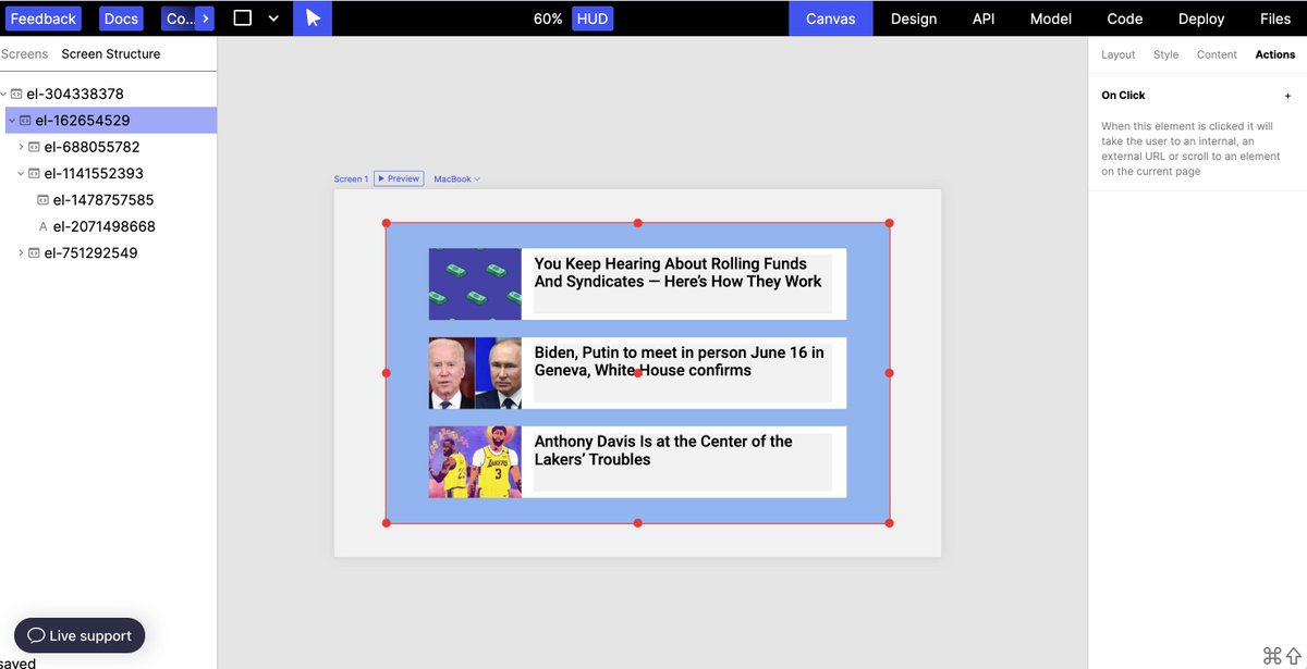 It's amazing how #NoCode and #lowcode tools can simplify your workload!

We just built with <a href="/FunkLng/">funkLang</a> a simple news feed in an instant. Check it out newsfeed.builtwithfunk.com and let us know what do you think.

P.S: Take a look at our #opensource repo on our bio.
