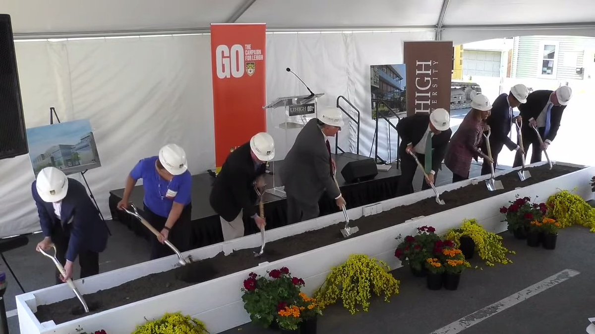 LehighAlumni's tweet photo. .@LehighBusiness broke ground on its New Business Building last week! Watch the video from the live stream, and read about the Lehigh Business expansion project: https://t.co/EBeh7cxEYi
#LehighGOCampaign https://t.co/YGitisJy0L