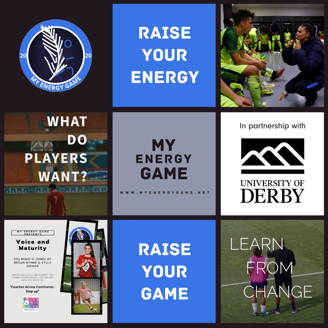 MyEnergyGame1's tweet photo. Today marks the one year anniversary of when @MyEnergyGame1 was created! A day in which @CoachEduRubio @MarkTimmington and Tina Hurst began this incredible adventure! The future of my Energy Game looks bright...and we can’t wait to continue this amazing project ⚽️💪🔋 https://t.co/eTGN7eIyV0