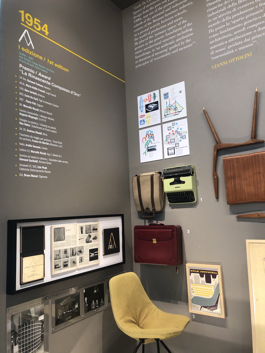 Anche la #StoriaDiInnovazione di #Olivetti al nuovo @ADIassodesign #Museum a #Milano inaugurato oggi con @dariofrance e @BeppeSala 

#design #designmeetstechnology #compassodoro #ivrea #unesco 

@ArchOlivetti @Fond_A_Olivetti @OlivettiOnline @EdComunita