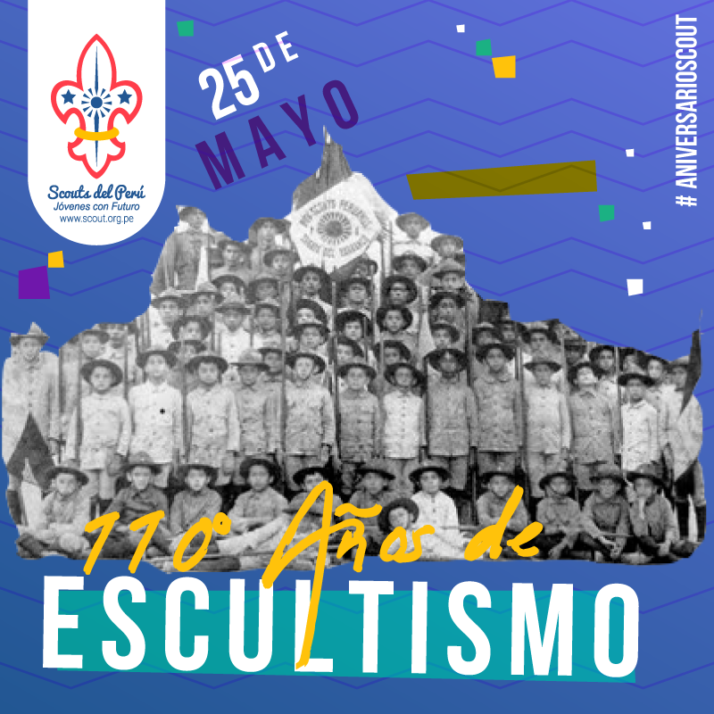 #110AñosdeEscultismo

Hoy en nuestro 110° Aniversario renovamos el compromiso de seguir construyendo un mundo mejor.

#ScoutsdelPeru