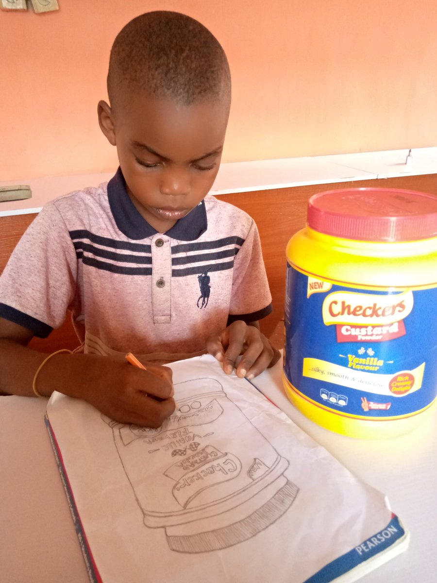 oluchidon's tweet photo. My boy's Art Work.
@CheckersCustard 
#CheckersChildrenArt https://t.co/zyXSImMrGI