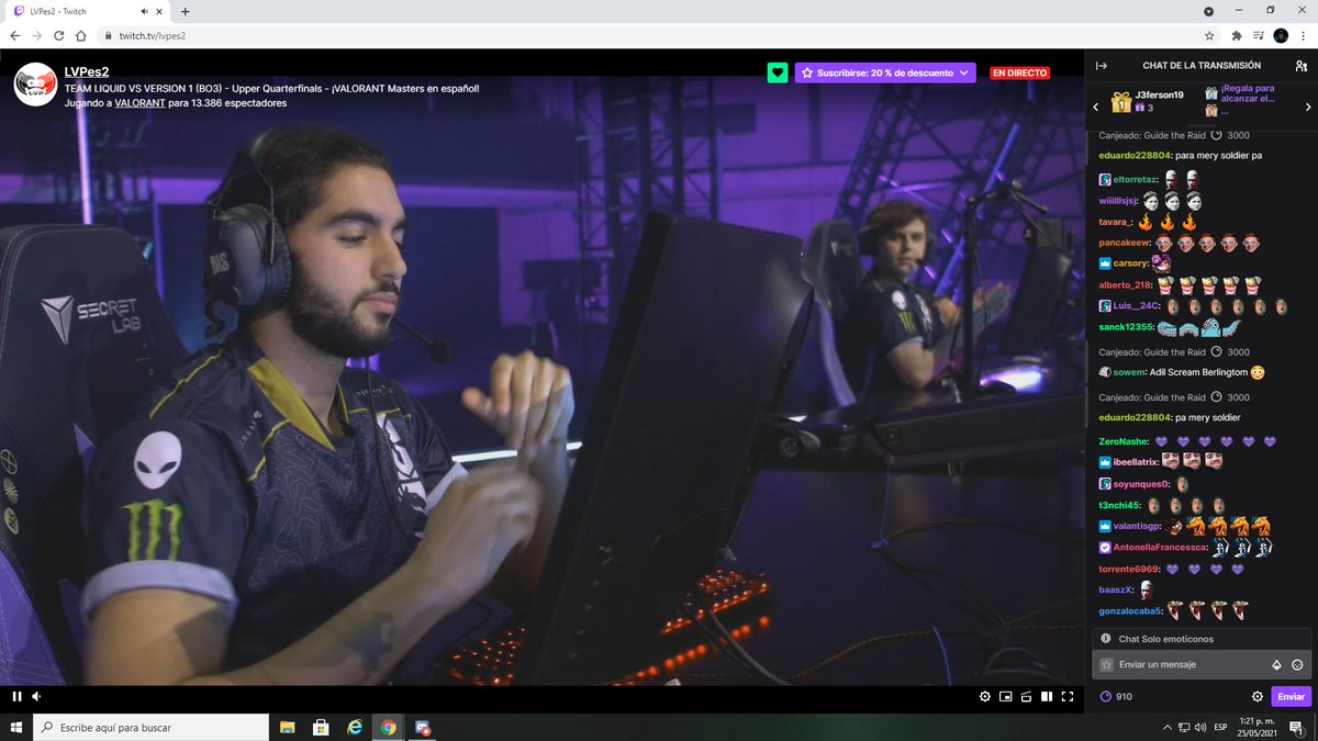 Ccapi_fps's tweet photo. EL BICHOOOOOOOOOOO!!!!! #ValorantChallengers #onetapgod #Scream https://t.co/ZDCMomCO9J