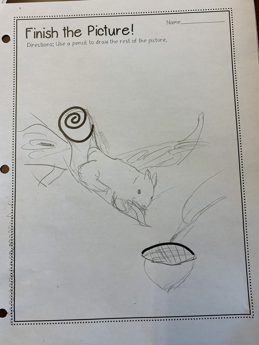 HartyBrooke's tweet photo. This is one of my FAVOURITE quick sketch activities to do with my littles! Every time we do it they draw the coolest things! Shout out to @harkness_rhona , this idea takes me back to her class! #grade3andme #quicksketch #creativeminds https://t.co/cJd6HUOqLq