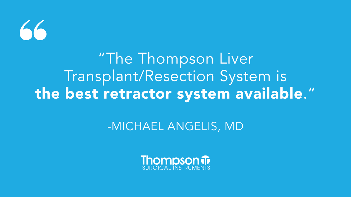 ThompsonRetract's tweet photo. No question about it… The Thompson Retractor is the Best Retractor in the World! #ThompsonRetractor #SurgicalRetractor #Surgery #TransplantSurgery #ResectionSurgery #LoveMyThompson https://t.co/MEYOs42DEm