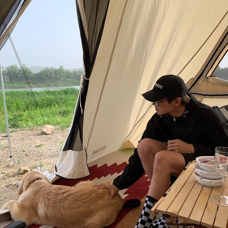 silverstonearb's tweet photo. 210525|🍁
تحديث حساب @misterridoerdie
 مع تعليق "فتاتي"

#camping #goldenretriever https://t.co/lfACXtHcqg