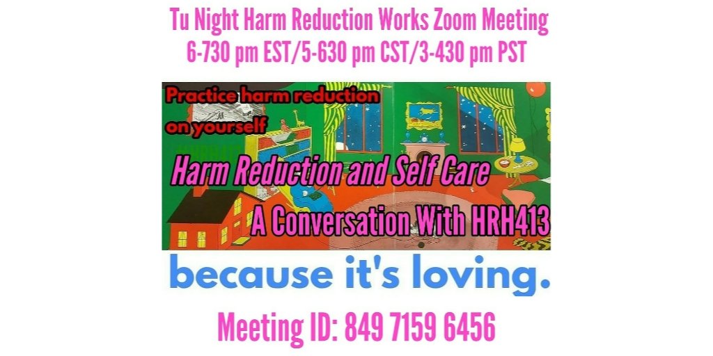 hrh413's tweet photo. Tonight, Tuesday May 22, 2021
@MyHarmReduction @keithbrownmph @DrSarahWakeman @tlupick https://t.co/k5j2CBj7NP