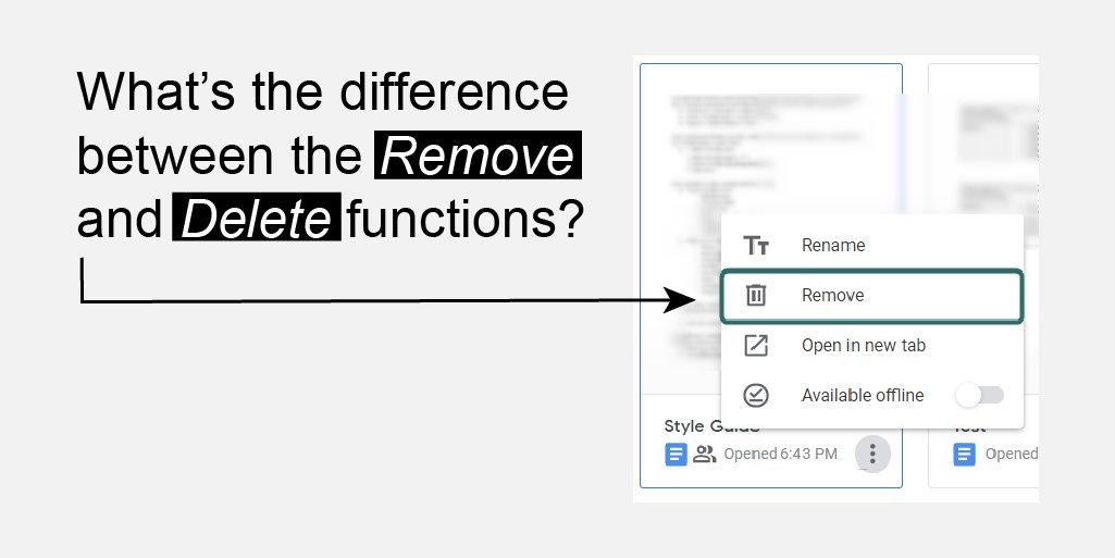 uxmag's tweet image. What&apos;s the difference &quot;remove&quot; and &quot;delete&quot;? Read in @uxmag - uxm.ag/2pi #ux #design