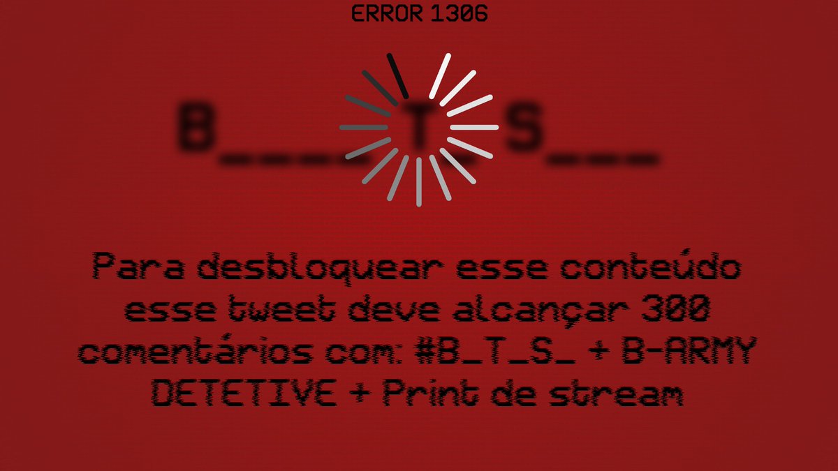 WingsBrazilBTS's tweet image. 🤫 O que será??? 🤔

Para descobrir 1 das palavras vocês *devem* bater todas as metas (serão 3)!

COMENTEM COM: print de stream + #B_T_S_ + B-ARMY DETETIVE + @BTS_twt

Playlist: open.spotify.com/playlist/101bd…

Será que conseguem?👀 (+)