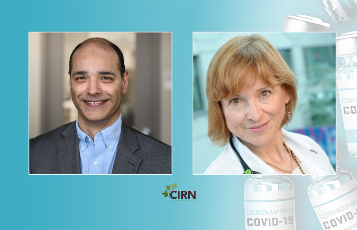CIRN_Canada's tweet photo. CIRN investigators @jmllhfx and @manishs_ are leading the Canada-wide #MOSAICstudy which aims to examine the effects of mixing-and-matching #COVID19 vaccines. For more information on how you can participate, please visit https://t.co/ULfviiNBcu https://t.co/0PuTbjE4Mt
