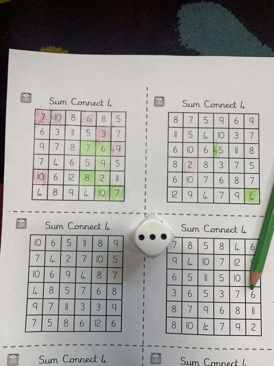 Hawthorn_PS's tweet photo. KS1 maths club had a mathematical game of connect 4! The children had to take it in turns to roll two dice and then find the sum of the two dice before crossing it off in their grid. We used the resource from https://t.co/IVWYPgYzod #ks1maths #ks1mathsclub #iseemaths https://t.co/vYKXs23jLW
