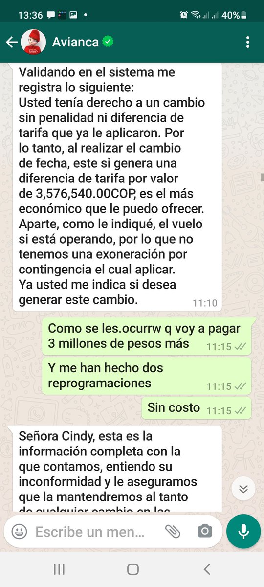 cindy2470's tweet photo. Que espera @Avianca @AviancaEscucha para reprogramar los vuelos a turistas q van a españa un vuelo q es mañana y la restriccion de entrada a españa es hasta el 31/05/2021 en su misma página esta la info CLARIDAD RESPETO Y UNA SOLUCION YA EXIJO COMO CLIENTE @boegob  @AeroCivilCol https://t.co/ILGlGcrHUR